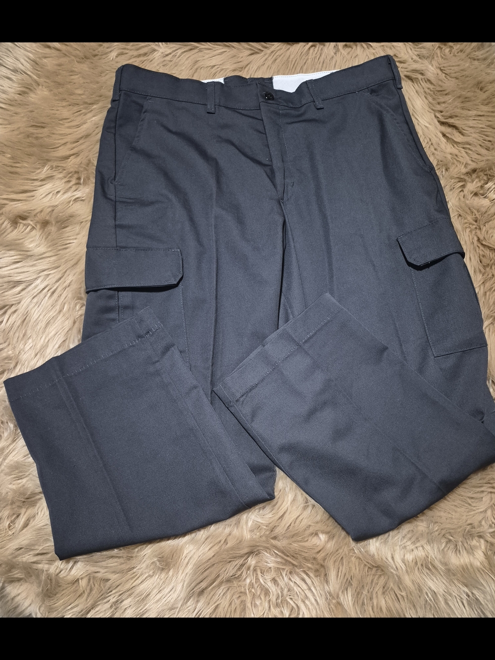 Red Kap Work Cargo Pants Industrial Charcoal Grey